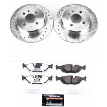 画像をギャラリービューアに読み込む, Power Stop 91-92 BMW 318i Rear Z26 Street Warrior Brake Kit