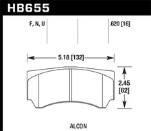 画像をギャラリービューアに読み込む, Hawk Alcon Street HPS Brake Pads