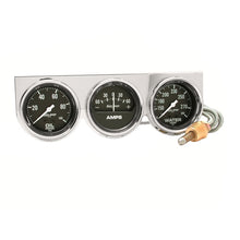 画像をギャラリービューアに読み込む, Autometer AutoGage 2-5/8in 0-100 PSI Oil Press/ 60 Amp / 130-280 Deg Water Temp