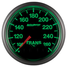 画像をギャラリービューアに読み込む, Autometer Elite 52mm 100-260 Degrees F Trans Temperature Peak and Warn Gauge w/ Electronic Control