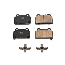 画像をギャラリービューアに読み込む, Power Stop 08-15 Mitsubishi Lancer Rear Z17 Evolution Ceramic Brake Pads w/Hardware