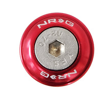 画像をギャラリービューアに読み込む, NRG Fender Washer Kit w/Rivets For Plastic (Red) - Set of 10