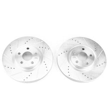 画像をギャラリービューアに読み込む, Power Stop 17-19 Lincoln MKZ Front Evolution Drilled &amp; Slotted Rotors - Pair
