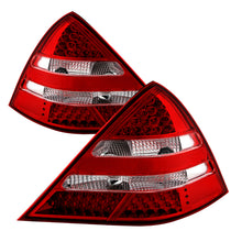画像をギャラリービューアに読み込む, xTune Mercedes R170 Slk 98-04 LED Tail Lights ( R171 Amg Look ) Red Clear ALT-JH-MBR17098-LED-RC