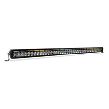画像をギャラリービューアに読み込む, Go Rhino Xplor Blackout Combo Series Dbl Row LED Light Bar w/Amber (Side/Track Mount) 40in. - Blk
