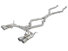 画像をギャラリービューアに読み込む, aFe MACH Force-Xp 3.5in. 304 SS C/B Exhaust w/o Muffler 15-18 BMW X5 M V8-4.4L (tt) - Polished Tip