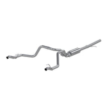 画像をギャラリービューアに読み込む, MBRP 2019 Chevrolet Silverado 1500 4.3L/5.3L 2.5in Cat Back Dual Rear Exit - Aluminized