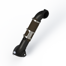 画像をギャラリービューアに読み込む, MBRP 15-16 Chevy/GMC 6.6L Duramax 3in Down Pipe (For 3 Bolt Flange Style Connection)