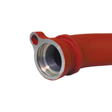 画像をギャラリービューアに読み込む, Injen 15-16 BMW M3(F80)/M4 (F82/83) 3.0L L6 Twin Turbo 2PC Aluminum Int. Charge Pipe - Wrinkle Red