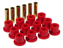 画像をギャラリービューアに読み込む, Prothane 67-87 GM Rear Spring &amp; Shackle Bushings (w/ 1.5in Bushings) - Red