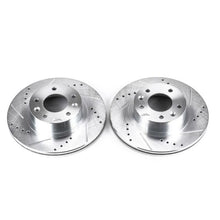 画像をギャラリービューアに読み込む, Power Stop 93-95 Mazda RX-7 Front Evolution Drilled &amp; Slotted Rotors - Pair
