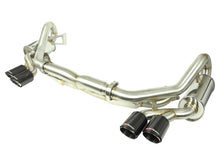 画像をギャラリービューアに読み込む, aFe MACHForce XP 12-16 Porsche 911 Carrera H6-3.8L SS-304 Cat-Back Exhaust w/Carbon Fiber Tips