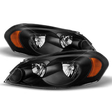 画像をギャラリービューアに読み込む, xTune Chevy Impala 06-13 Monte Carlo 06-07 Crystal Headlights Black HD-JH-CIM06-AM-BK
