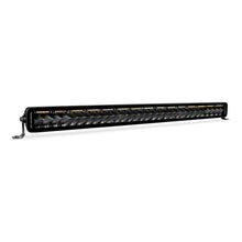 画像をギャラリービューアに読み込む, Go Rhino Xplor Blackout Combo Series Dbl Row LED Light Bar w/Amber (Side/Track Mount) 32in. - Blk