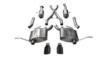 画像をギャラリービューアに読み込む, Corsa 2011-2021 Jeep Grand Cherokee 3.6L 2.5in Dual Rear Exit Sport Exhaust w/ 4.5in Black Tips