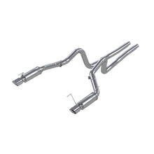 画像をギャラリービューアに読み込む, MBRP 05-09 Ford Mustang GT 4.6L Dual Split Rear Race Version AL/ 3in Cat Back Exhaust System