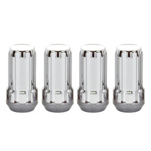 画像をギャラリービューアに読み込む, McGard SplineDrive Lug Nut (Cone Seat) 1/2-20 / 1.60in. Length (4-Pack) - Chrome (Req. Tool)