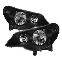 画像をギャラリービューアに読み込む, xTune Chrysler Sebring 07-10 OEM Style Headlights Black HD-JH-CHRSE07-BK