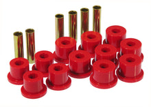 画像をギャラリービューアに読み込む, Prothane 73-87 GM Rear Spring &amp; Shackle Bushings (w/ 1.75in Bushings) - Red