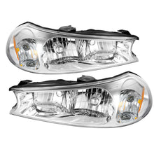 画像をギャラリービューアに読み込む, xTune Ford Contour 98-00 Crystal Headlights Chrome HD-JH-FCON98-C