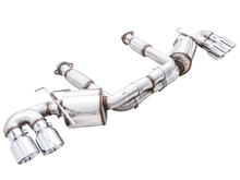 画像をギャラリービューアに読み込む, AWE Tuning 2020 Chevrolet Corvette (C8) Touring Edition Exhaust - Quad Chrome Silver Tips