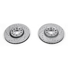 画像をギャラリービューアに読み込む, Power Stop 15-17 Chrysler 200 Front Evolution Drilled &amp; Slotted Rotors - Pair