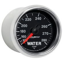 画像をギャラリービューアに読み込む, AutoMeter Gauge Water Temp 2-1/16in. 140-280 Deg. F Mechanical Gs