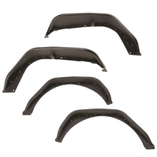 画像をギャラリービューアに読み込む, Rugged Ridge HD Steel Tube Fenders Full Set Black 18-19 JL