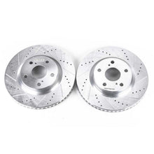 画像をギャラリービューアに読み込む, Power Stop 13-18 Lexus ES300h Front Evolution Drilled &amp; Slotted Rotors - Pair