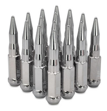 画像をギャラリービューアに読み込む, BLOX Racing Spike Forged Lug Nuts - Chrome 12 x 1.50mm - Set of 16
