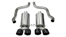 画像をギャラリービューアに読み込む, Corsa 2005-2007 Chevrolet Corvette C6 6.0L V8 Black Xtreme Axle-Back Exhaust