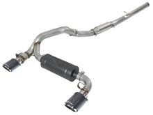 画像をギャラリービューアに読み込む, aFe Takeda 3in 304 SS Cat-Back Exhaust System w/ Carbon Fiber Tips 16-18 Ford Focus RS I4-2.3L (t)