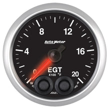 画像をギャラリービューアに読み込む, Autometer Elite 52mm 0-2000 Deg F Full Sweep Electronic Exhaust Gas Temperature Gauge