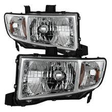 画像をギャラリービューアに読み込む, xTune Honda Ridgeline 06-13 Crystal Headlights Chrome HD-JH-HRID06-AM-C