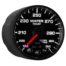 画像をギャラリービューアに読み込む, Autometer Spek-Pro - Nascar 2-1/16in Water Temp 180- 320F Bfb Ecu