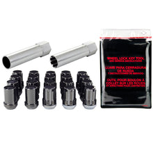 画像をギャラリービューアに読み込む, McGard SplineDrive Tuner 5 Lug Install Kit w/Locks &amp; Tool (Cone) M12X1.25 / 13/16 Hex - Black