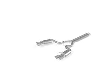 画像をギャラリービューアに読み込む, MBRP 18-19 Ford Mustang GT 5.0 3in Dual Split Rear Cat Back w/ Quad 4.0in Dual Wall Tips- T304