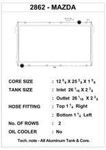 画像をギャラリービューアに読み込む, CSF 89-97 Mazda Miata Radiator