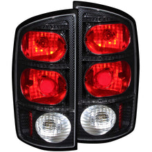 画像をギャラリービューアに読み込む, ANZO 2002-2005 Dodge Ram 1500 Taillights Carbon