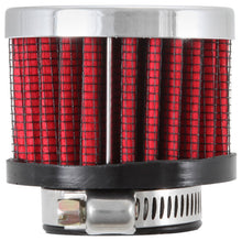画像をギャラリービューアに読み込む, K&amp;N 1in Flange ID x 2in OD x 1.5 inch H Rubber Base Crankcase Vent Filter