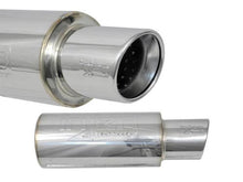 画像をギャラリービューアに読み込む, Injen 3.00 Universal Muffler w/Stainless Steel resonated rolled tip (Injen embossed logo)