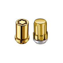 画像をギャラリービューアに読み込む, McGard SplineDrive Tuner 4 Lug Install Kit w/Locks &amp; Tool (Cone) M12X1.5 / 13/16 Hex - Gold