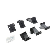 画像をギャラリービューアに読み込む, Go Rhino 07-18 Jeep Wrangler JKU 4dr Brackets for Dominator Xtreme Frame Slider - Tex. Blk