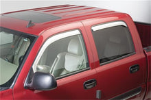 画像をギャラリービューアに読み込む, Putco 09-18 Ram 1500 - Crew Cab (Set of 4) Excl Rebel Model Element Chrome Window Visors