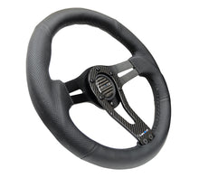 画像をギャラリービューアに読み込む, NRG Reinforced Steering Wheel (320mm) w/Carbon Center Spoke