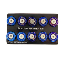 画像をギャラリービューアに読み込む, NRG M-Style Fender Washer Kit (TI Series) M6 Bolts For Plastic (TI Brn Wshr/Silver Scrw) - Set of 10