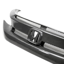 画像をギャラリービューアに読み込む, Seibon 16-18 Honda Civic OEM-Style Carbon Fiber Front Grill