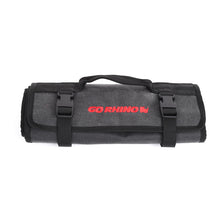 画像をギャラリービューアに読み込む, Go Rhino XVenture Gear Tool Roll - Small (4x4in. Closed) 12oz Waxed Canvas - Black