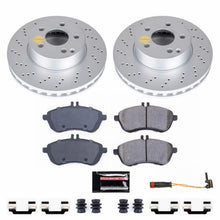 画像をギャラリービューアに読み込む, Power Stop 2015 Mercedes-Benz C250 Front Z23 Evolution Sport Coated Brake Kit