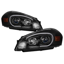 画像をギャラリービューアに読み込む, xTune 06-13 Chevrolet Impala LED Light Bar Headlights - Black (PRO-JH-CIM06-LB-BK)
